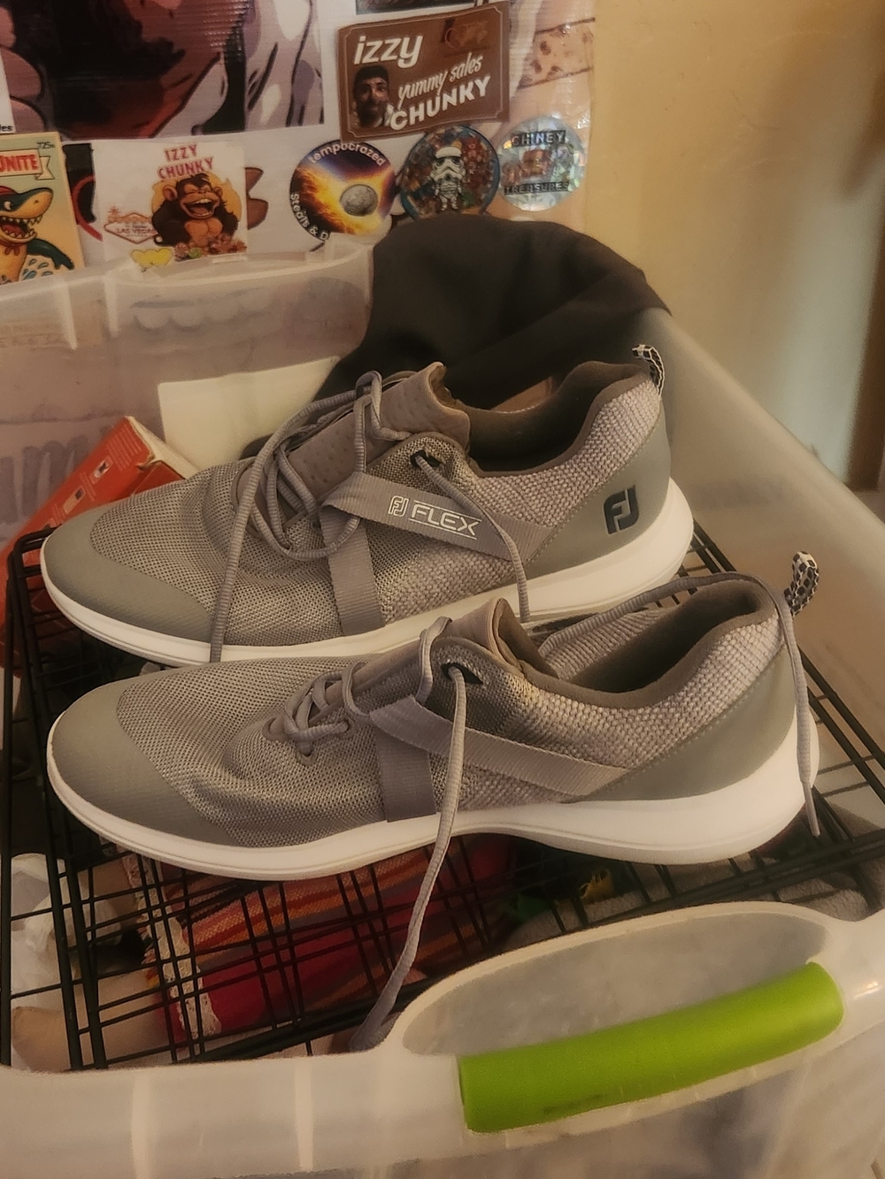 FJ Flex Men's Gray Athletic Sneakers